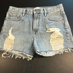 Frame Jean shorts size 24 EUC run big